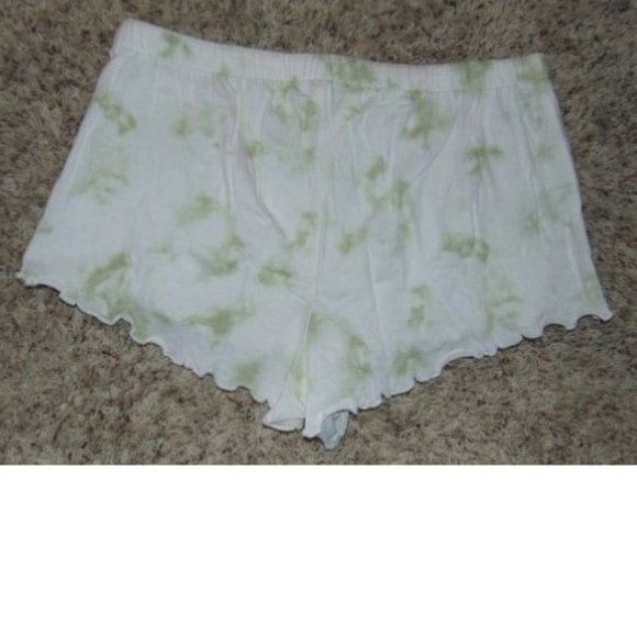 Womens Pajamas Green Small Good Dreams Only Top & Shorts Lauren Conrad Summer - Picture 5 of 9